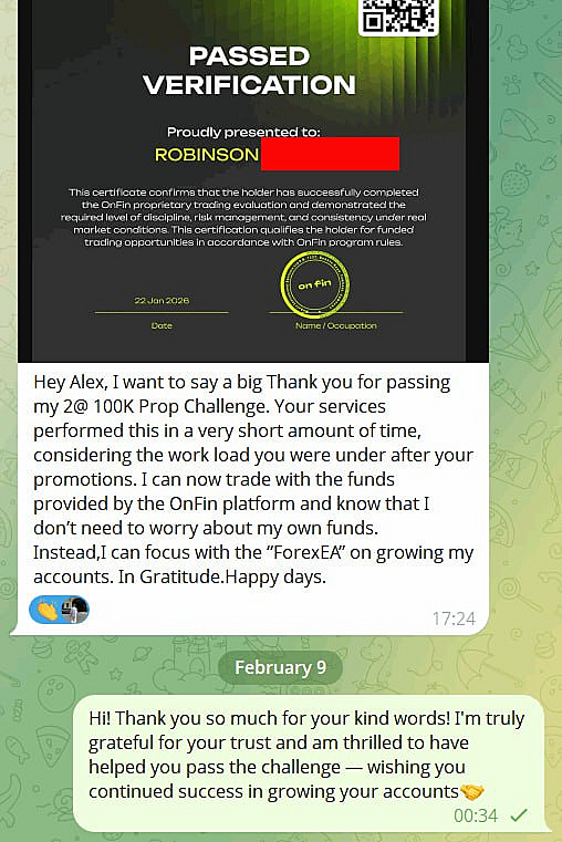 Robinson - 2x 100K Challenge Passed